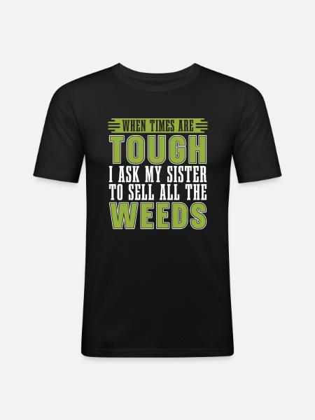 Hobby Gardener Garden Funny - Men's Slim Fit T-Shirt - black