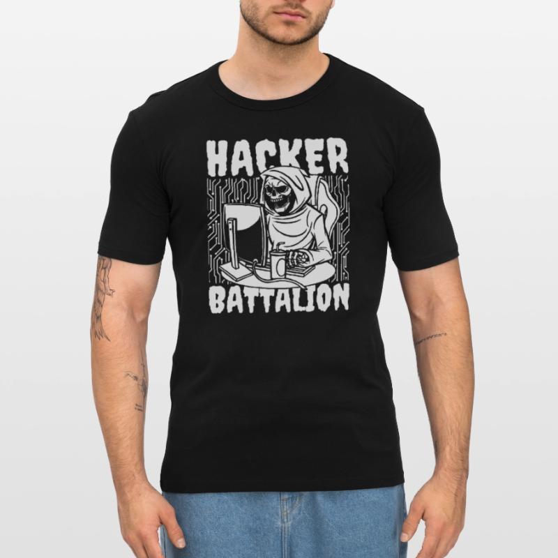 Developer Coder Programmer Men's Slim Fit T-Shirt