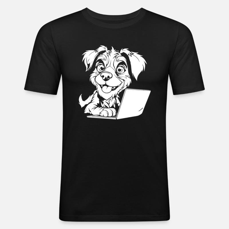 Web Developer Web Developer - Men's Slim Fit T-Shirt - black