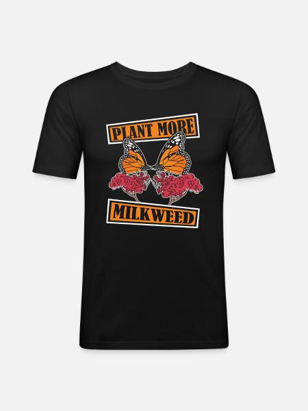 Amateur gardener garden Monarch - Men's Slim Fit T-Shirt - black