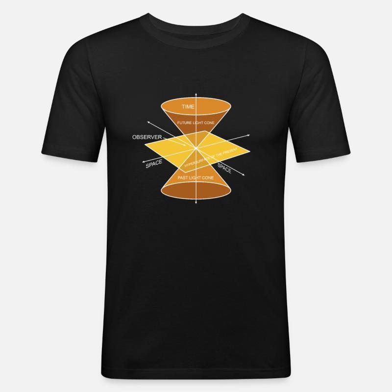 Physics Physique Calculations Quantum Physics - Men's Slim Fit T-Shirt - black