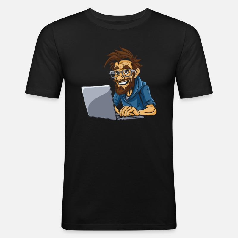 Data Science Data Analyst - Men's Slim Fit T-Shirt - black