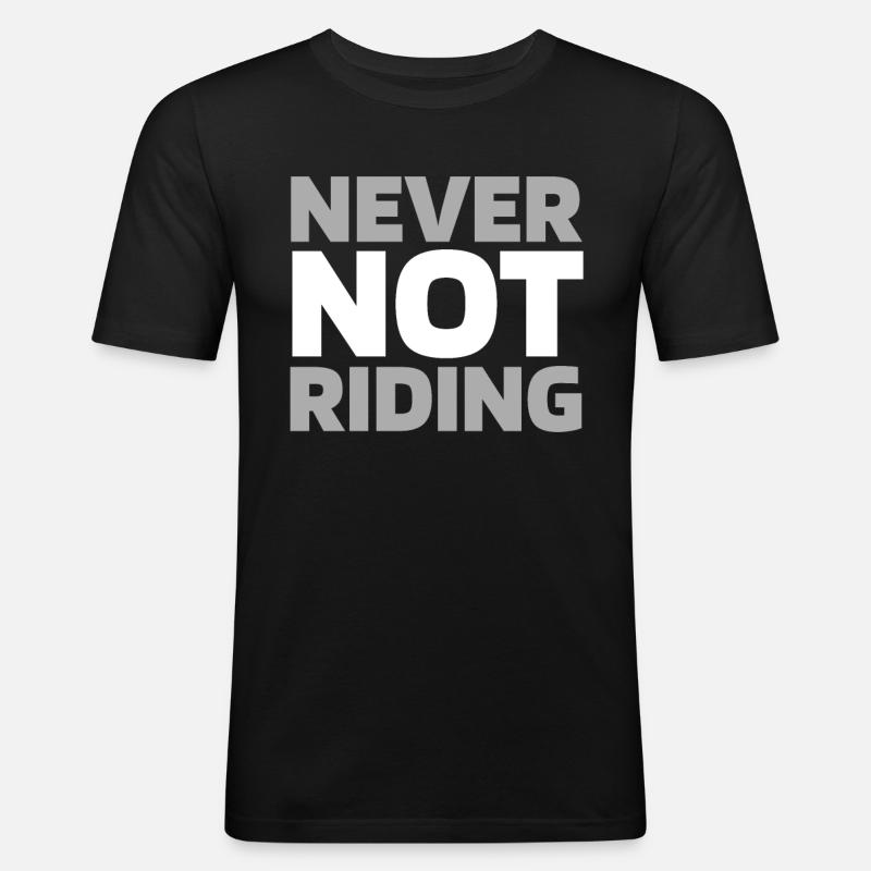 Jet Ski - Männer Slim Fit T-Shirt - Schwarz