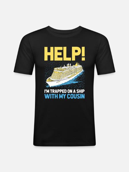 Cruise - Men's Slim Fit T-Shirt - black