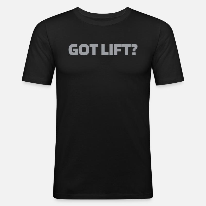 Elevator Elevator - Men's Slim Fit T-Shirt - black