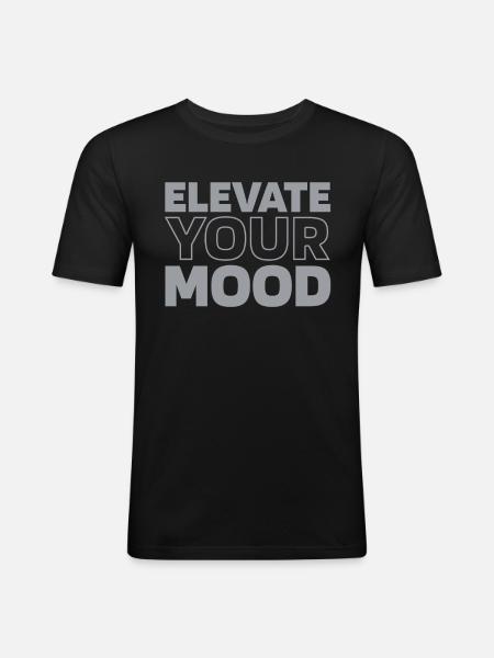 Elevator Elevator - Men's Slim Fit T-Shirt - black