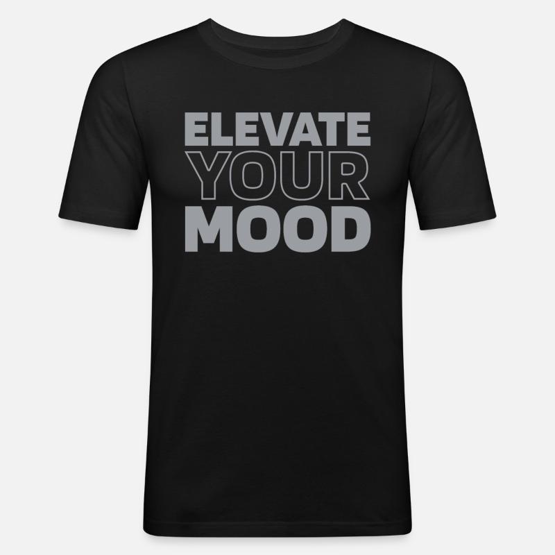 Elevator Elevator - Men's Slim Fit T-Shirt - black