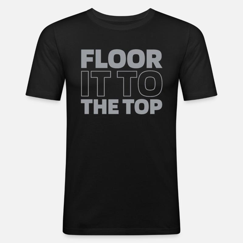 Elevator Elevator - Men's Slim Fit T-Shirt - black