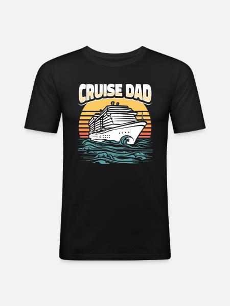 Cruise - Men's Slim Fit T-Shirt - black