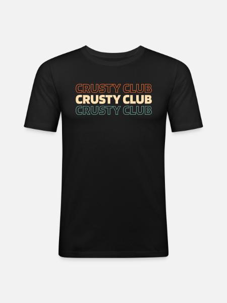Sourdough bread - Men's Slim Fit T-Shirt - black