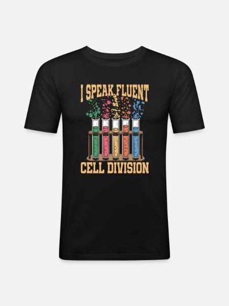 Biochemist - Men's Slim Fit T-Shirt - black