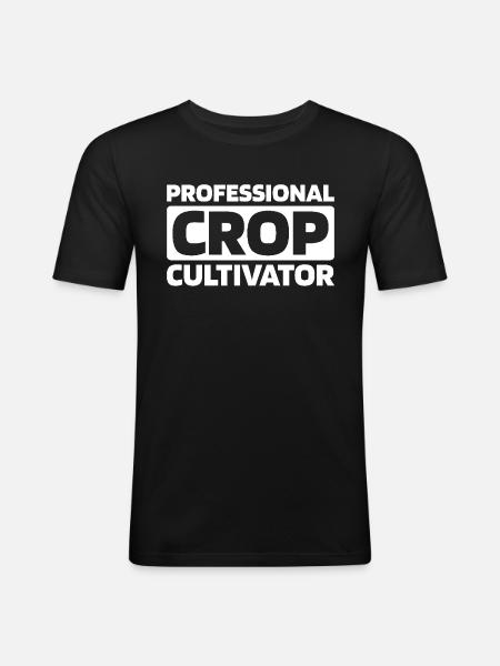 Farmer Farmer - Men's Slim Fit T-Shirt - black