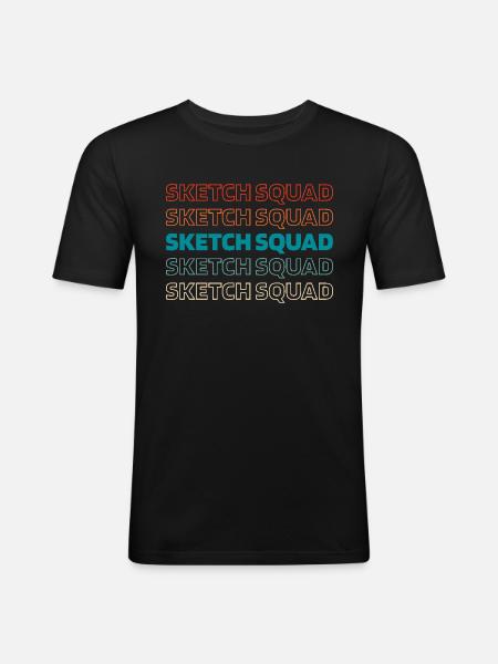 Chimney Sweep Squad - Men's Slim Fit T-Shirt - black