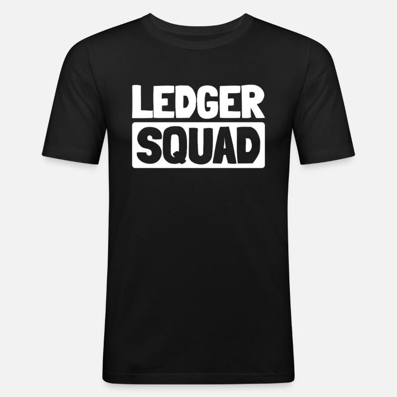 Av Techniker Kader - Männer Slim Fit T-Shirt - Schwarz