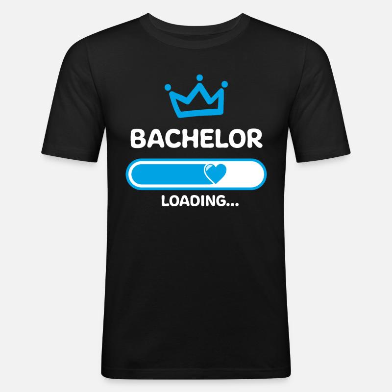 Bachelorabschluss Student Geschenkideen - Männer Slim Fit T-Shirt - Schwarz
