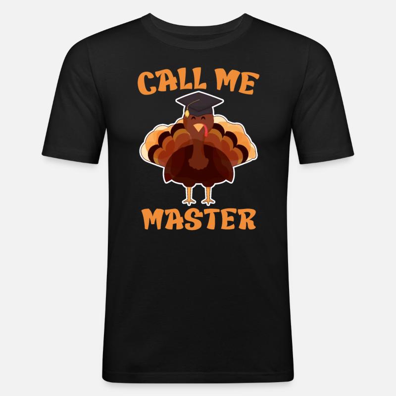 Appelez-moi Master 2023 - T-shirt près du corps Homme - noir