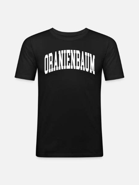 Oranienbaum - Men's Slim Fit T-Shirt - black