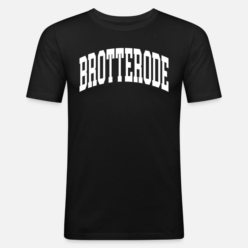 Brotterode - Men's Slim Fit T-Shirt - black