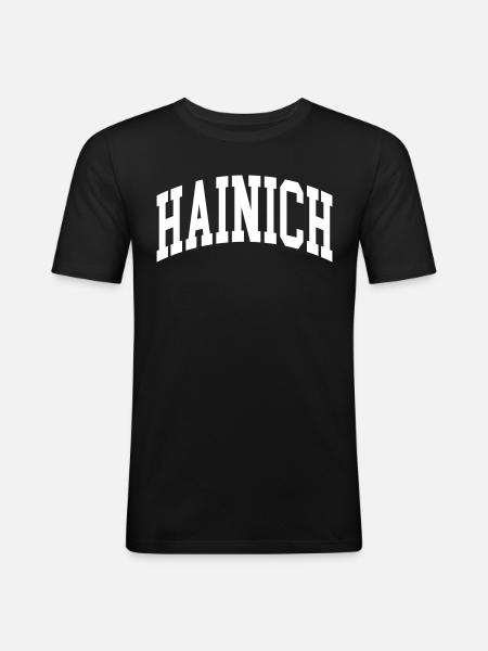 Hainich - Men's Slim Fit T-Shirt - black