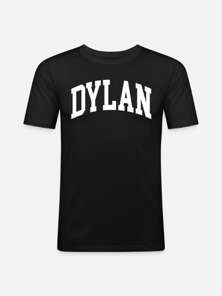 Dylan - Men's Slim Fit T-Shirt - black
