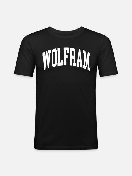 Tungsten - Men's Slim Fit T-Shirt - black