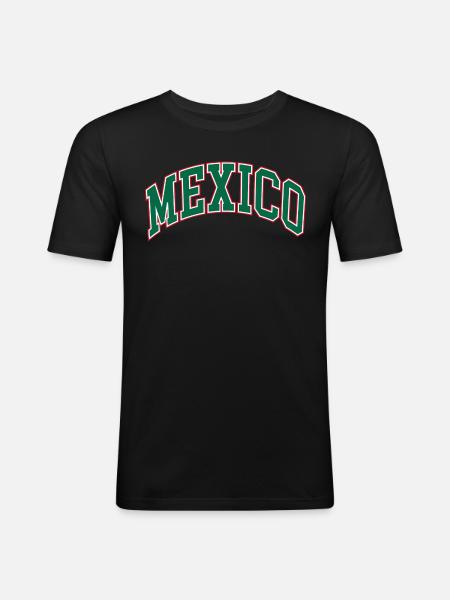 Mexico - Men's Slim Fit T-Shirt - black