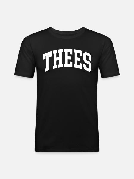 Thees - Men's Slim Fit T-Shirt - black