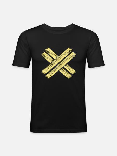 Abschleppwagen Abschleppdienst Abschlepper - Männer Slim Fit T-Shirt - Schwarz