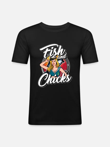 Seglen Segelboot Segler - Männer Slim Fit T-Shirt - Schwarz