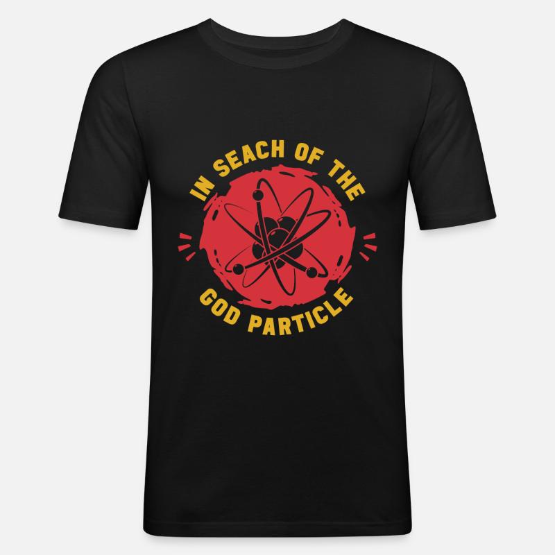 Physik Physiker - Männer Slim Fit T-Shirt - Schwarz