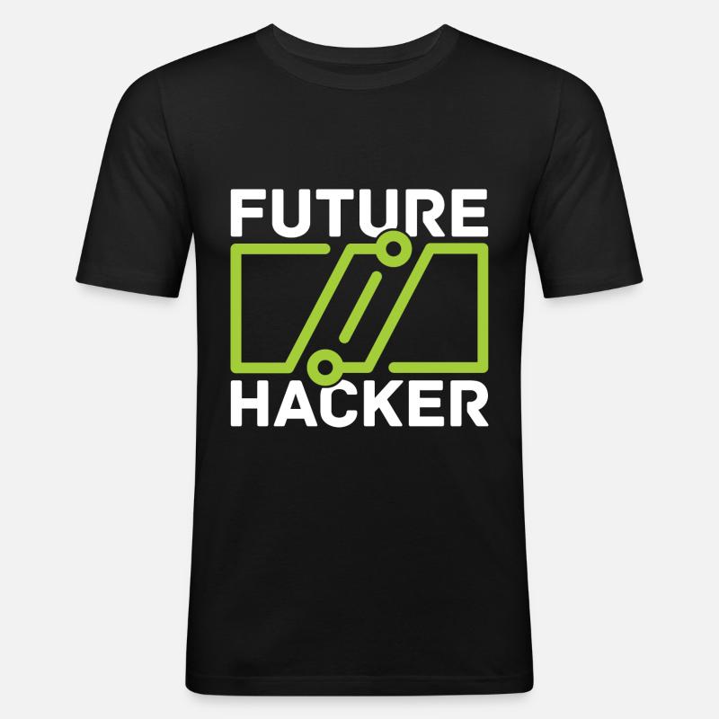 Programmer Coder Software Developer - Men's Slim Fit T-Shirt - black