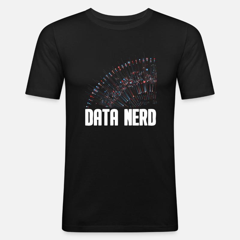 Data Science Analyst Data Scientist - T-shirt près du corps Homme - noir