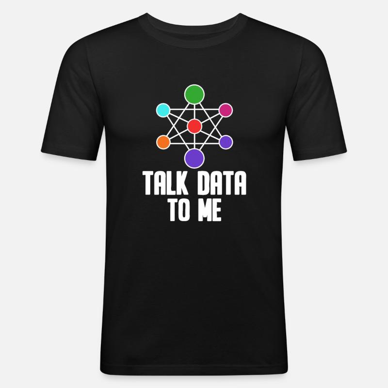 Data Science Analyst Data Scientist - T-shirt près du corps Homme - noir