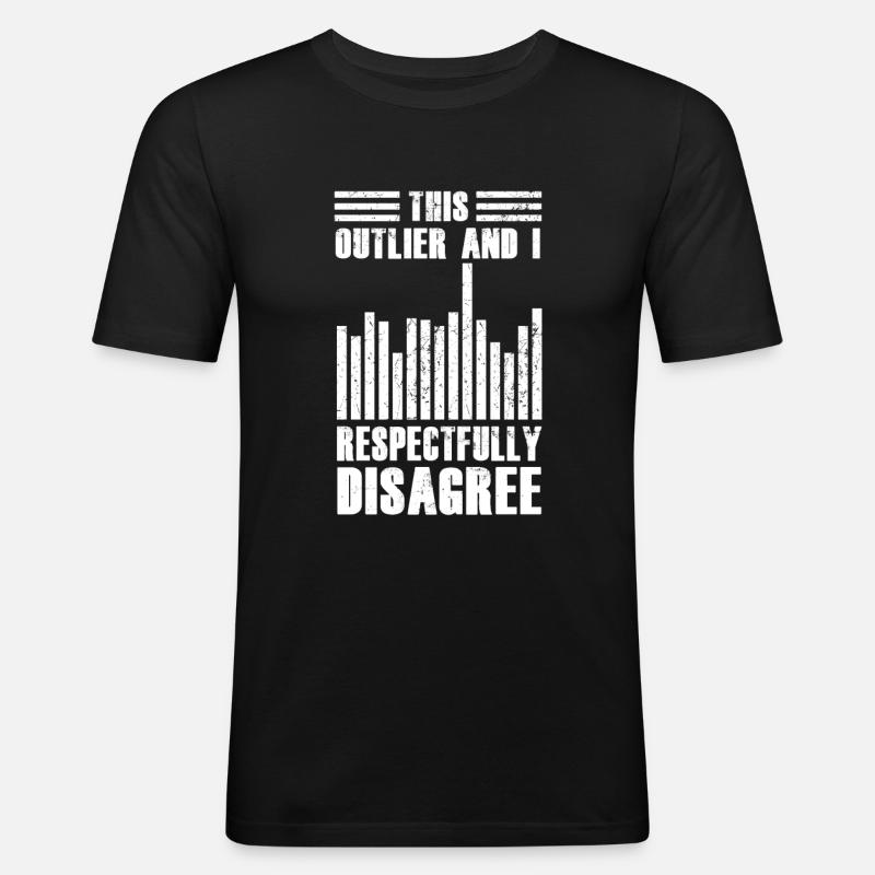 Data Science Analyst Data Scientist - Männer Slim Fit T-Shirt - Schwarz