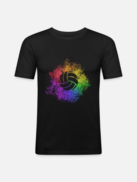 Volley-ball Sport - T-shirt près du corps Homme - noir