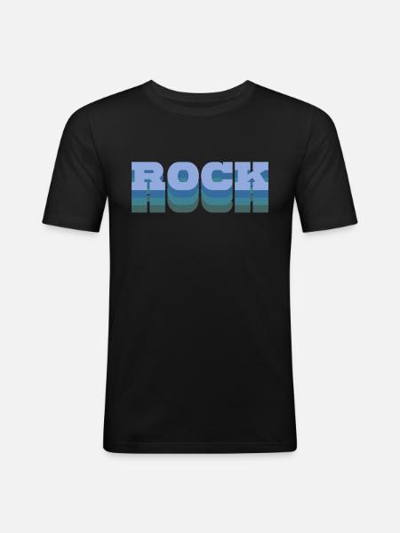 Geology - Men's Slim Fit T-Shirt - black