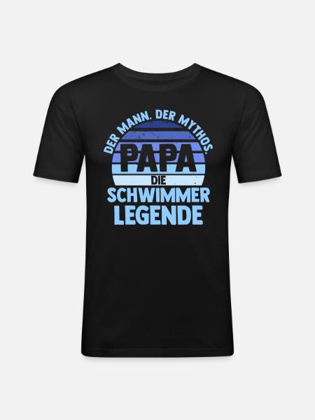 Schullehrerin Lehrerin - Männer Slim Fit T-Shirt - Schwarz