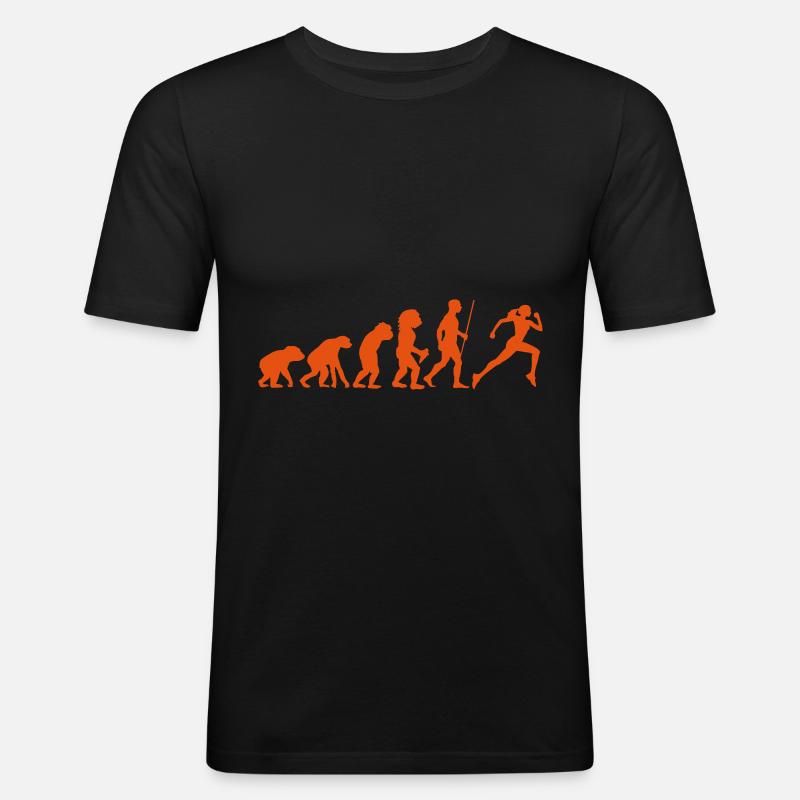 Evolution jogger - T-shirt près du corps Homme - noir