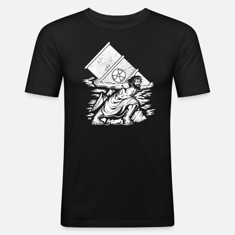 Nuclear Engineers - Nuclear Engineer - Men's Slim Fit T-Shirt - black