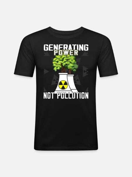 Nuclear Engineers - Nuclear Engineer - Men's Slim Fit T-Shirt - black