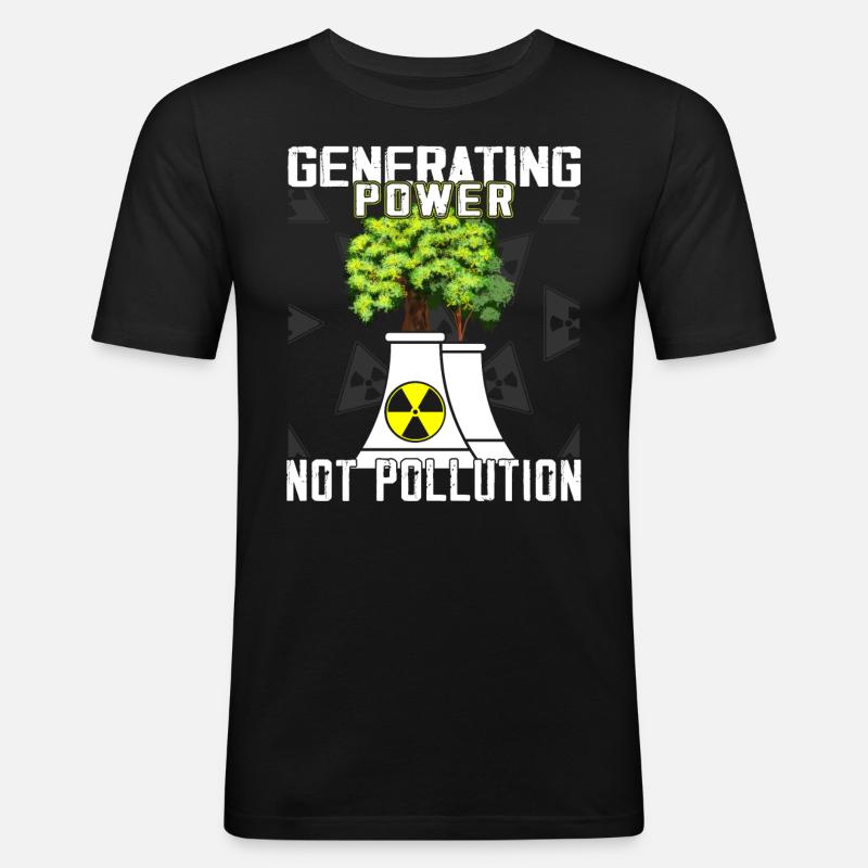 Nuclear Engineers - Nuclear Engineer - Men's Slim Fit T-Shirt - black