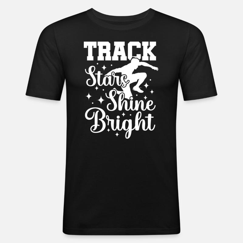 Athlétisme Jeux d’athlétisme - T-shirt près du corps Homme - noir