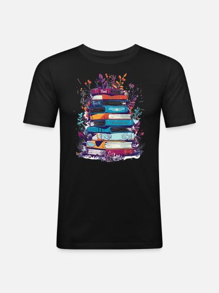 phonemisPhonemic consciousness science - Men's Slim Fit T-Shirt - black
