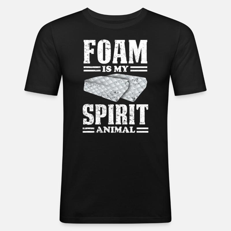 Restauratorin Polstermöbel - Männer Slim Fit T-Shirt - Schwarz