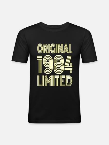 Original 1984 Limited - Men's Slim Fit T-Shirt - black