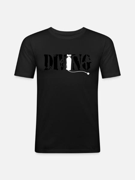 PLONGÉE VI - T-shirt près du corps Homme - 