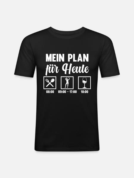 Tänzer Stepptanz - Männer Slim Fit T-Shirt - Schwarz