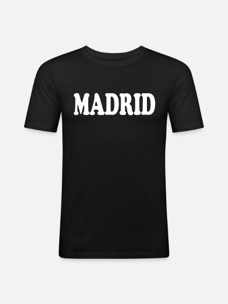 Madrid - Men's Slim Fit T-Shirt - black