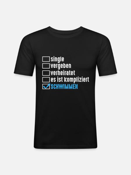 Schullehrer Lehrer - Männer Slim Fit T-Shirt - Schwarz