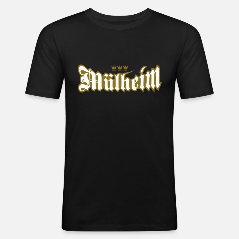 Köln-Mülheim 2 - Männer Slim Fit T-Shirt - undefined